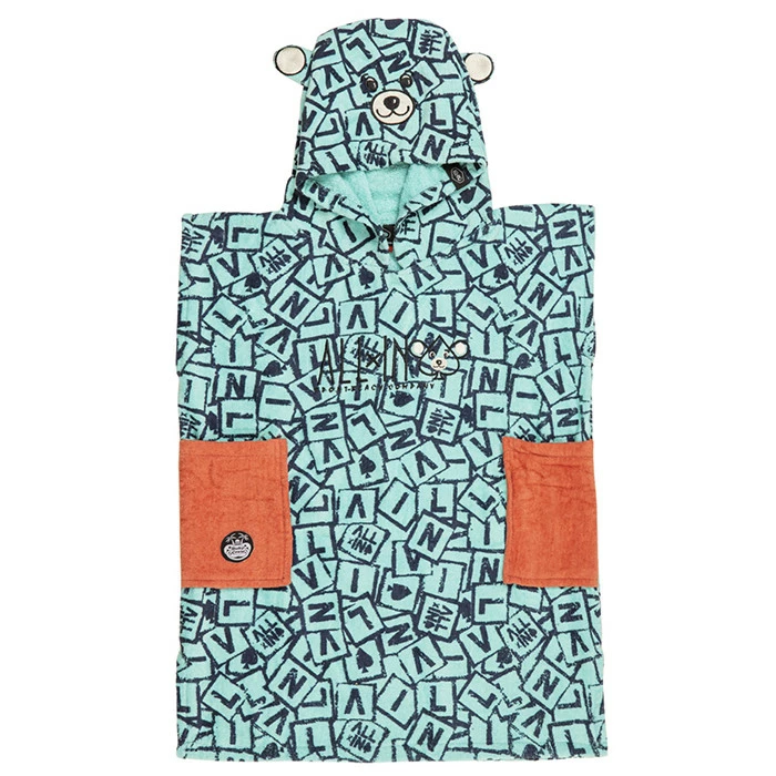 Baby Poncho Lettrage All-In 3 Baby Poncho Lettrage All-In