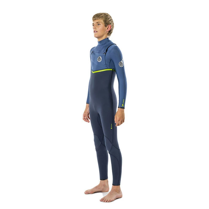 Rip Curl Flashbomb 5/3 Chest Zip Pour Garçons 2022 5 Rip Curl Flashbomb 5/3 Chest Zip Pour Garçons 2022 – Image 3