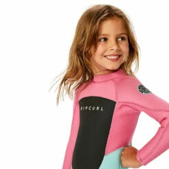 Rip Curl Omega Groms 5/3 Back Zip Filles 2022 -Équipement De Surf Soldes 2024 omega groms 53 back zip filles 2022 2
