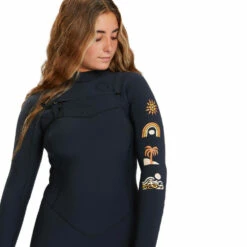 Billabong Salty Dayz Natural 5/4 Chest Zip 2023 -Équipement De Surf Soldes 2024 salty dayz natural 54 chest zip 2023 7