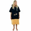All-In V Poncho Flash Black Coral -Équipement De Surf Soldes 2024 v poncho flash black coral