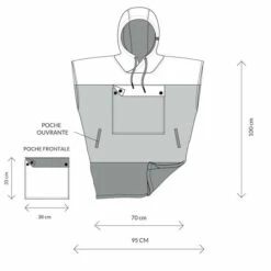 All-In V Poncho Flash Black Coral -Équipement De Surf Soldes 2024 v poncho flash black coral 5